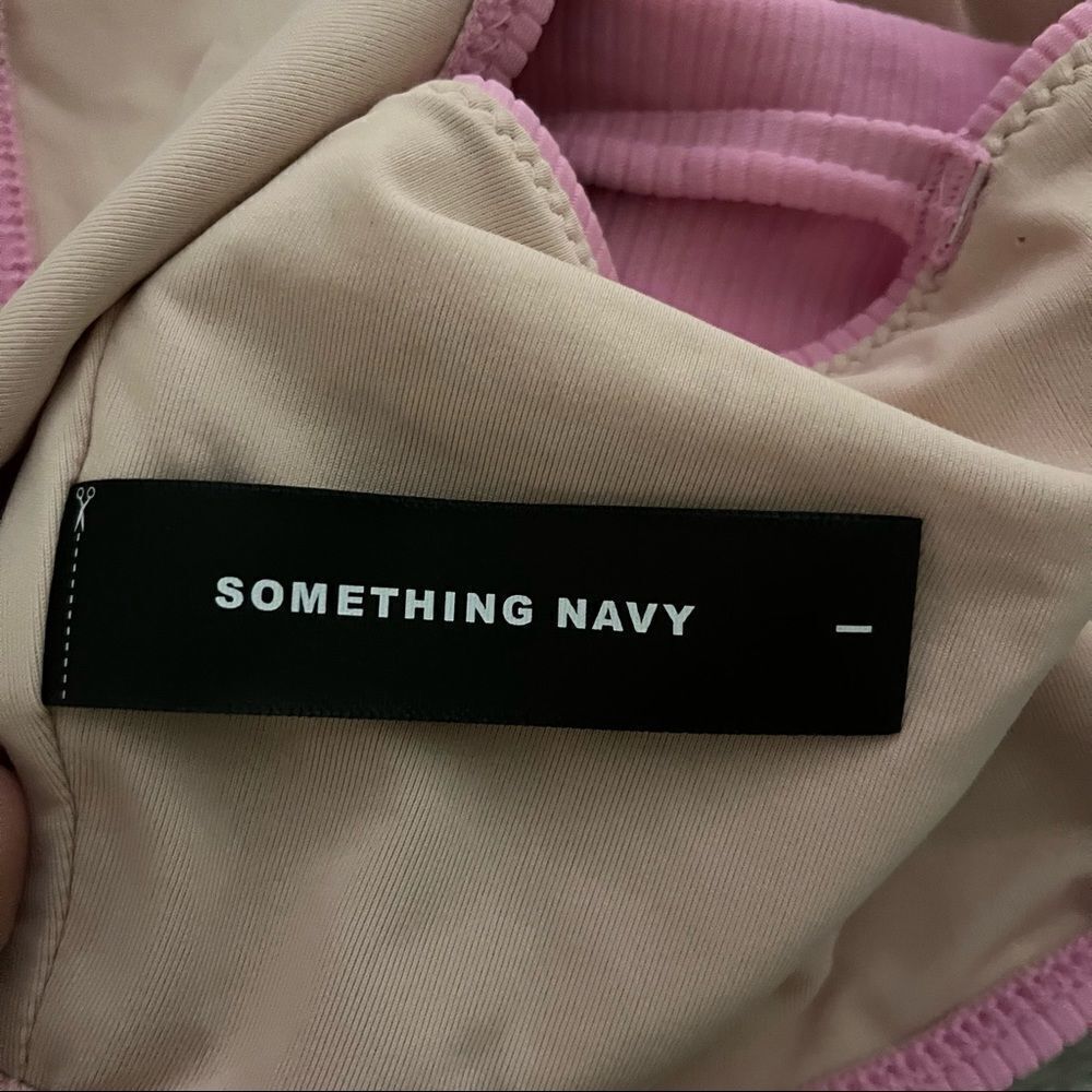 Something Navy Classic Swim Bandeau Top - Picture 10 of 10